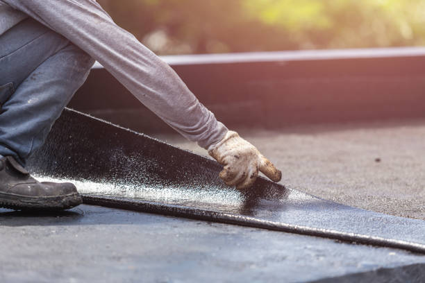 Professional Crawl Space Encapsulation technician working in Akron, AL